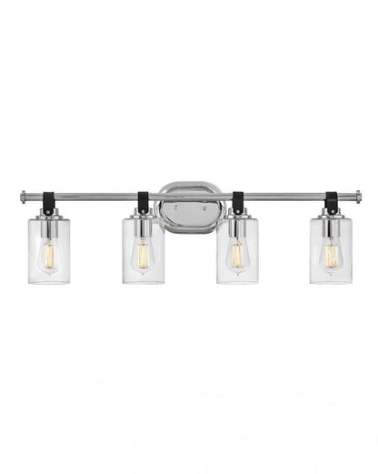 Hinkley Halstead Bath Vanity Light Chrome, Steel