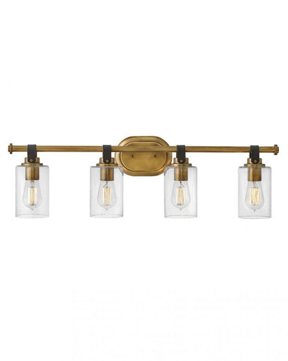 Hinkley Halstead Bath Vanity Light Brass, Steel, Heritage Brass
