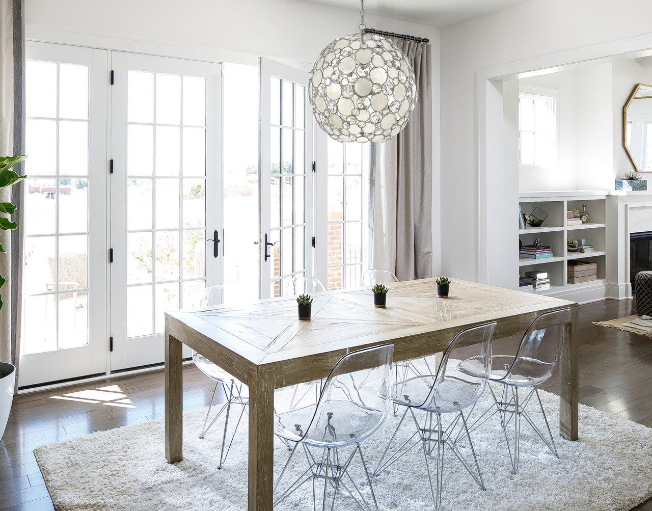 Crystorama Palla 6 Lights Chandelier