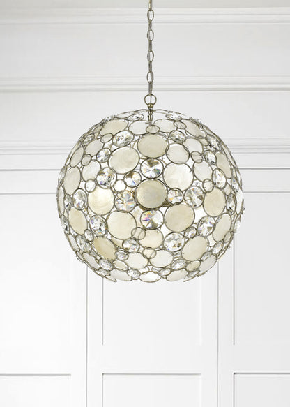Crystorama Palla 6 Lights Chandelier