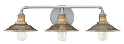 Hinkley Rigby Bath Vanity Light Antique Nickel