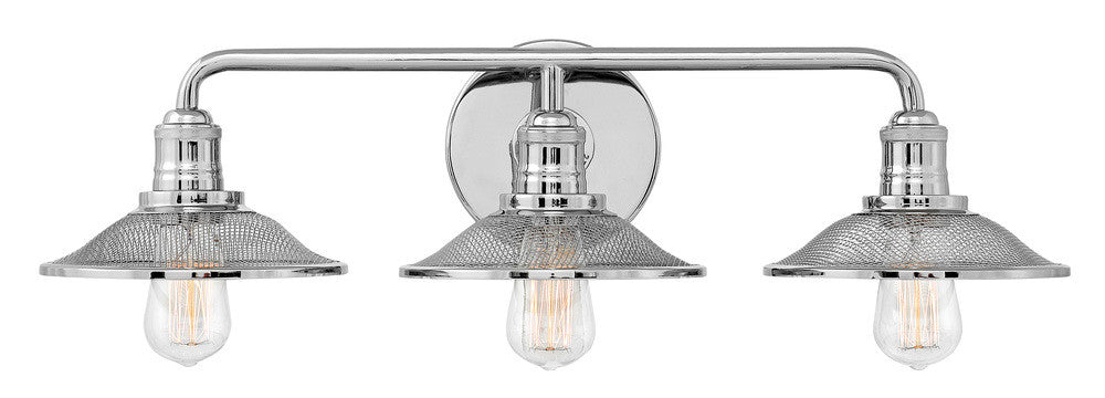 Hinkley Rigby Bath Vanity Light Polished Nickel