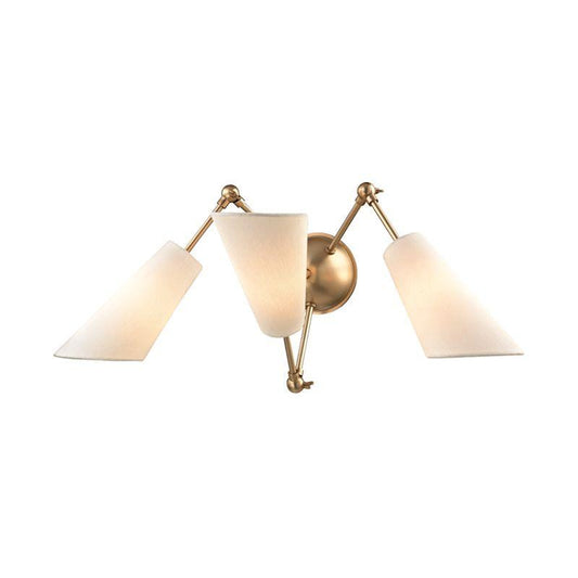 Hudson Valley Buckingham Wall Sconce Aged Brass