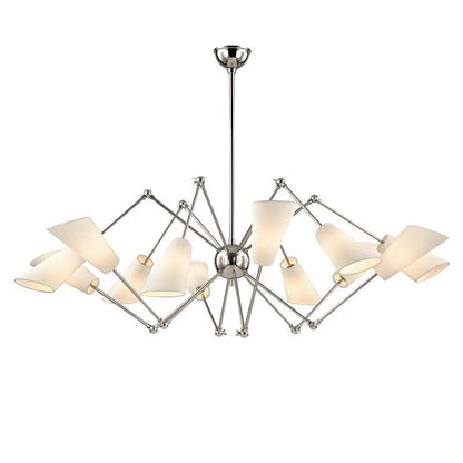 Hudson Valley Buckingham Chandelier Polished Nickel