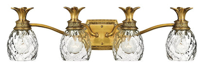 Hinkley Plantation Bath Vanity Light Burnished Brass