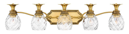 Hinkley Plantation Bath Vanity Light Burnished Brass