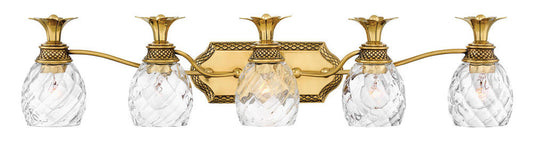 Hinkley Plantation Bath Vanity Light Burnished Brass