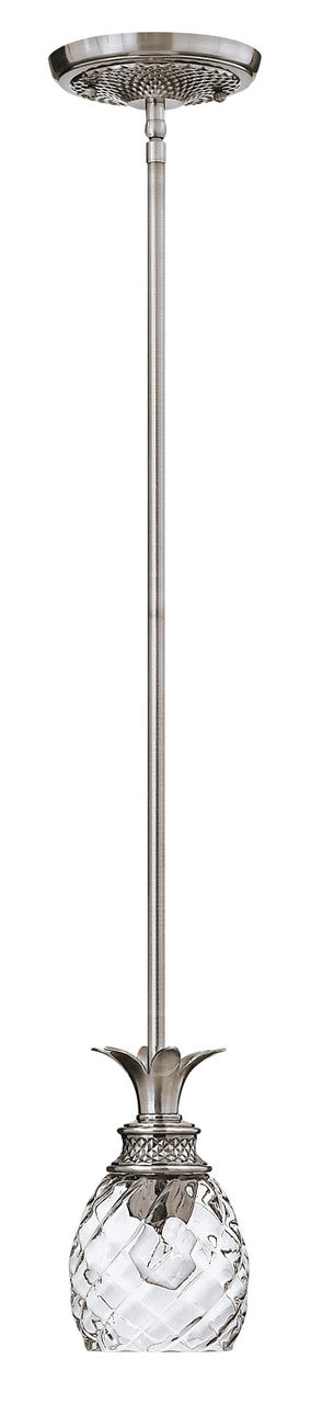 Hinkley Plantation Mini-Pendant Polished Antique Nickel