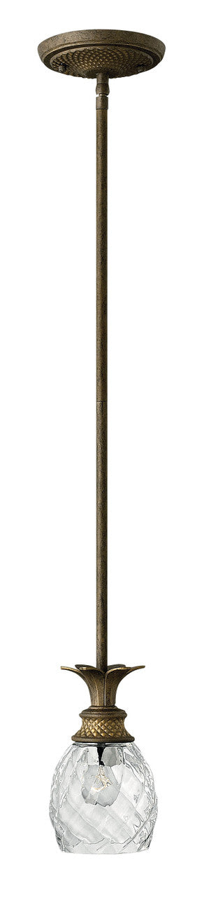 Hinkley Plantation Mini-Pendant Pearl Bronze