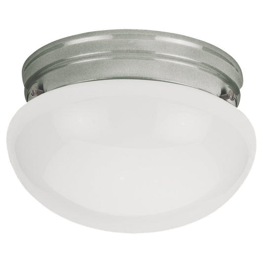 Generation Lighting Webster One Light Ceiling Flush Mount Brushed Nickel