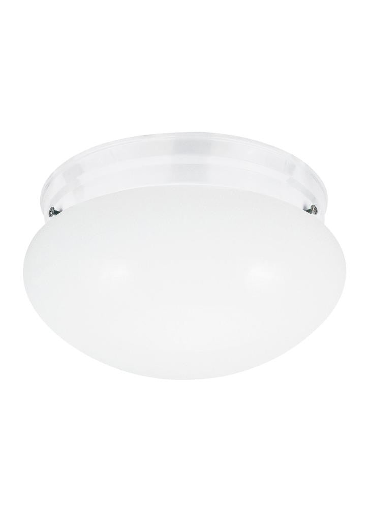 Generation Lighting Webster One Light Ceiling Flush Mount White