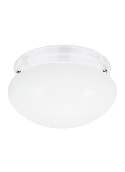 Generation Lighting Webster One Light Ceiling Flush Mount White