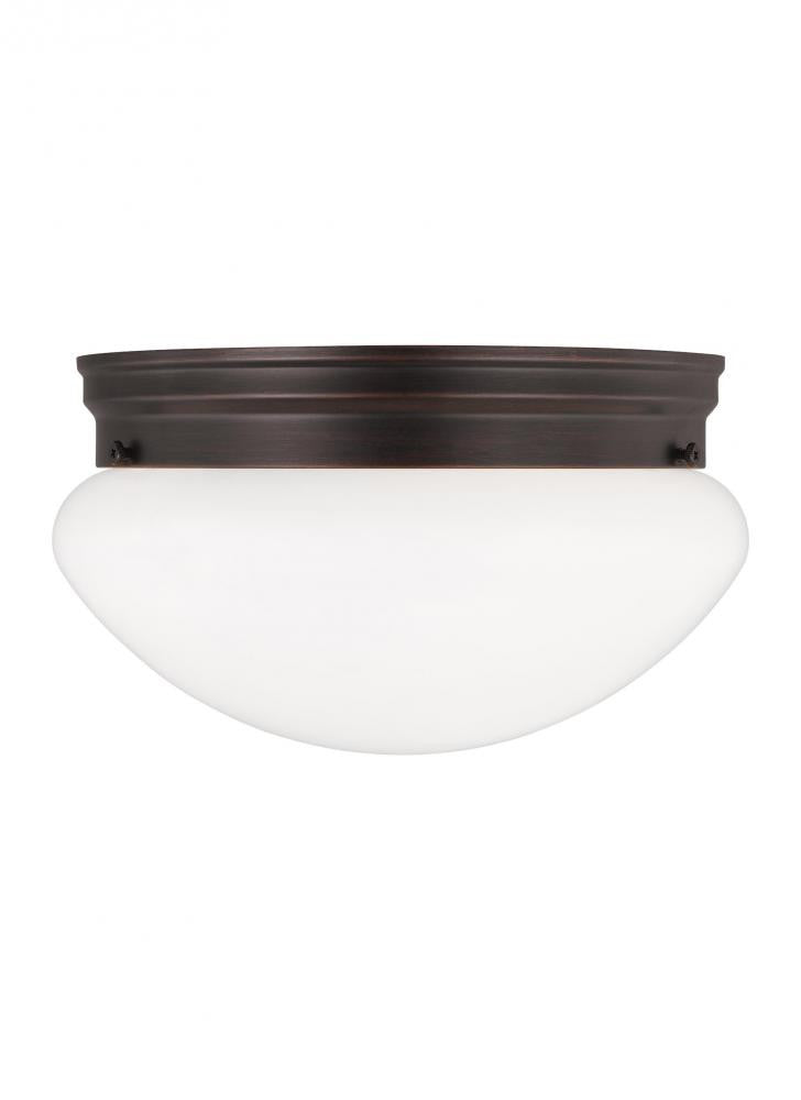 Generation Lighting Webster Two Light Ceiling Flush Mount Bronze