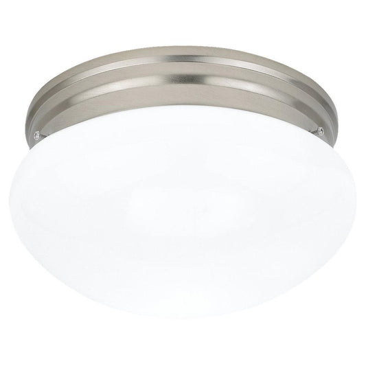 Generation Lighting Webster Two Light Ceiling Flush Mount Brushed Nickel