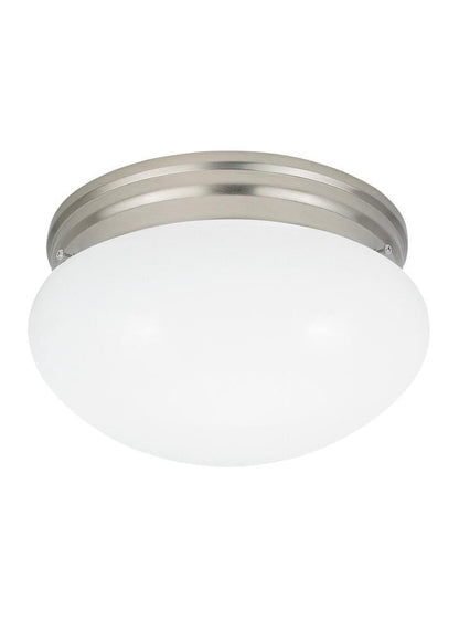 Generation Lighting Webster Two Light Ceiling Flush Mount Brushed Nickel