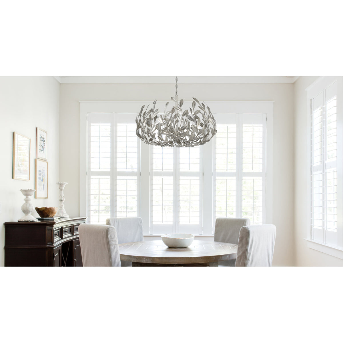 Broche 6-Light Vine Chandelier