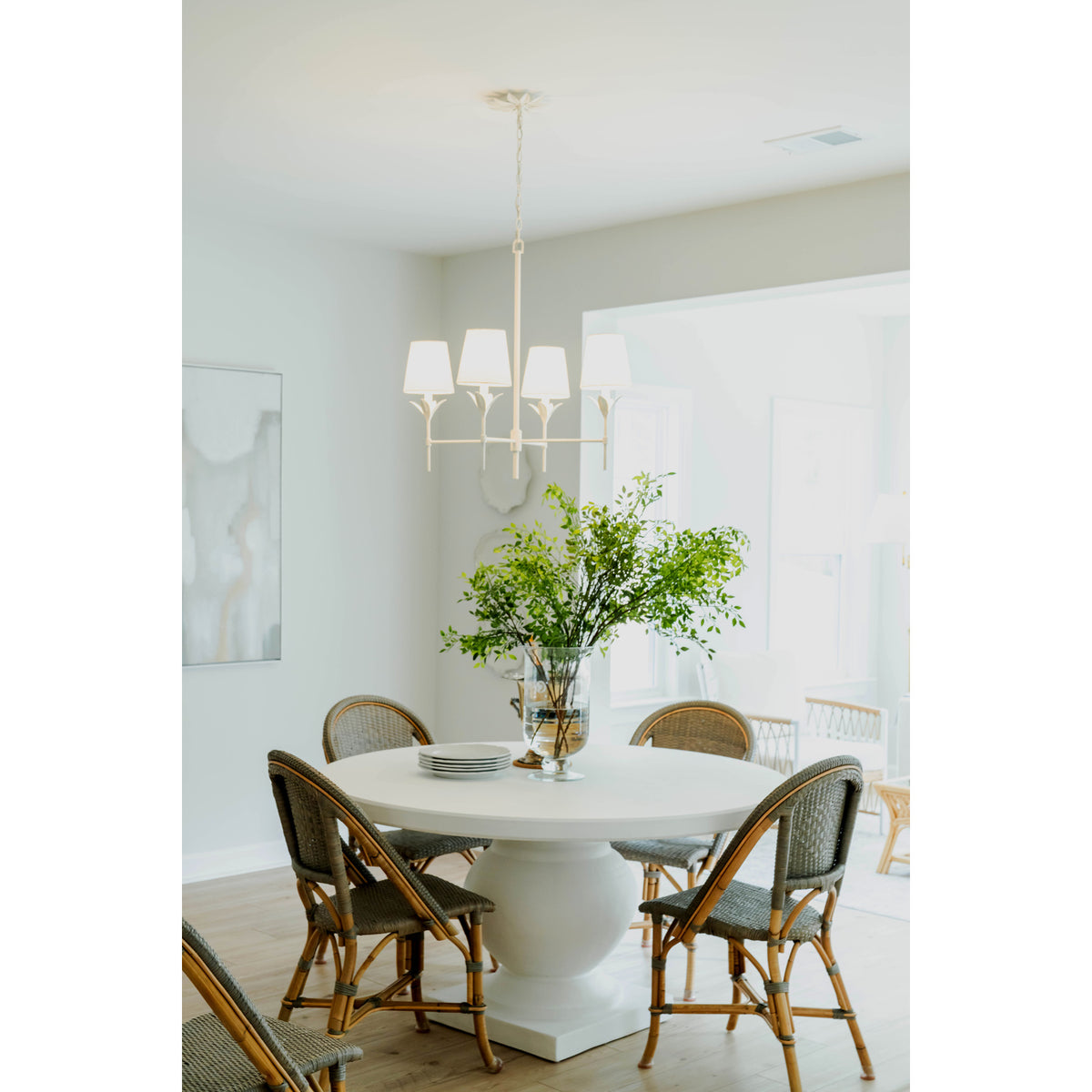 Broche 4-Light Chandelier