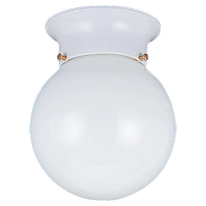 Generation Lighting Tomkin One Light Ceiling Flush Mount White