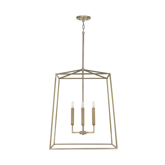 Capital Thea Foyer Aged Brass