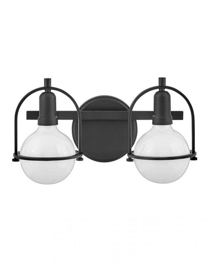 Hinkley Somerset Bath Vanity Light Black, Steel