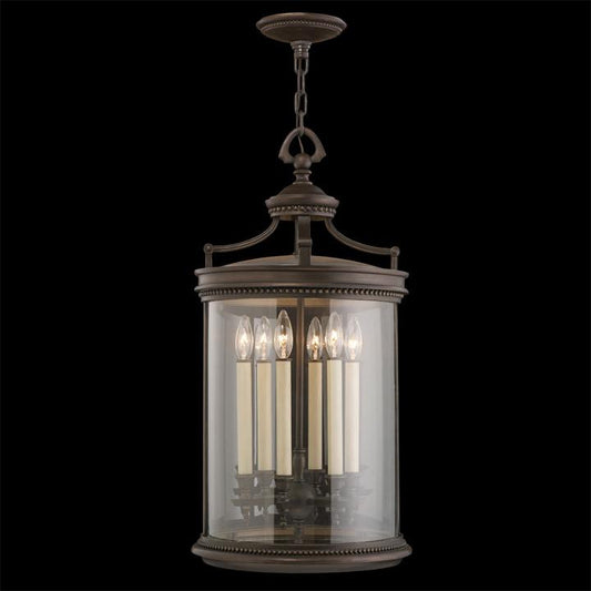 Fine Art Handcrafted Lighting Louvre Outdoor Lantern Bronze