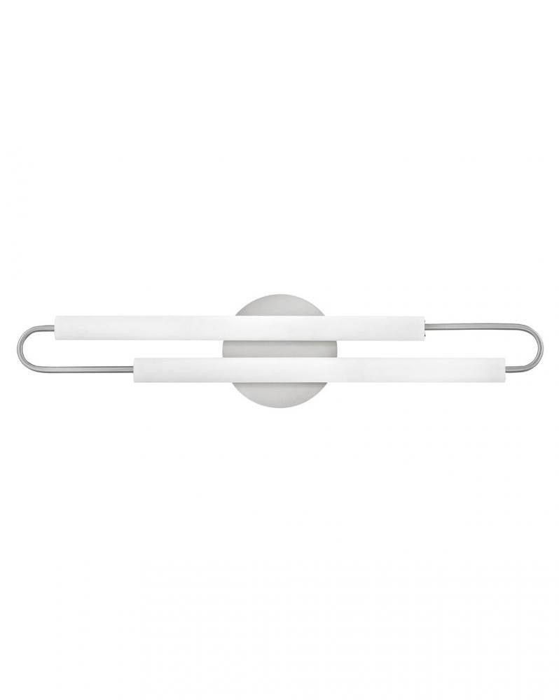 Hinkley Eos Medium LED Vanity Light Nickel, Steel, Brushed Nickel