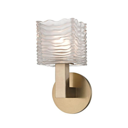 Hudson Valley Sagamore Bathroom Wall Sconce Antique Brass