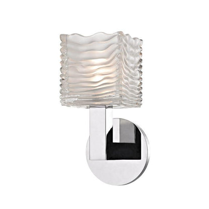 Hudson Valley Sagamore Bathroom Wall Sconce Polished Chrome