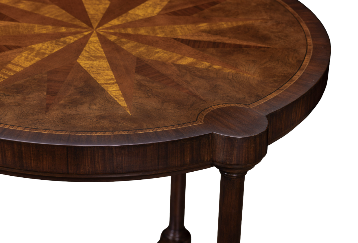 Maitland-Smith Cameron Side Table Round in Wood