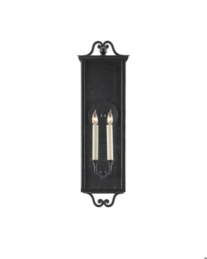 Giatti Medium Outdoor Wall Sconce, Currey and Company (5500-0008 KKTU)