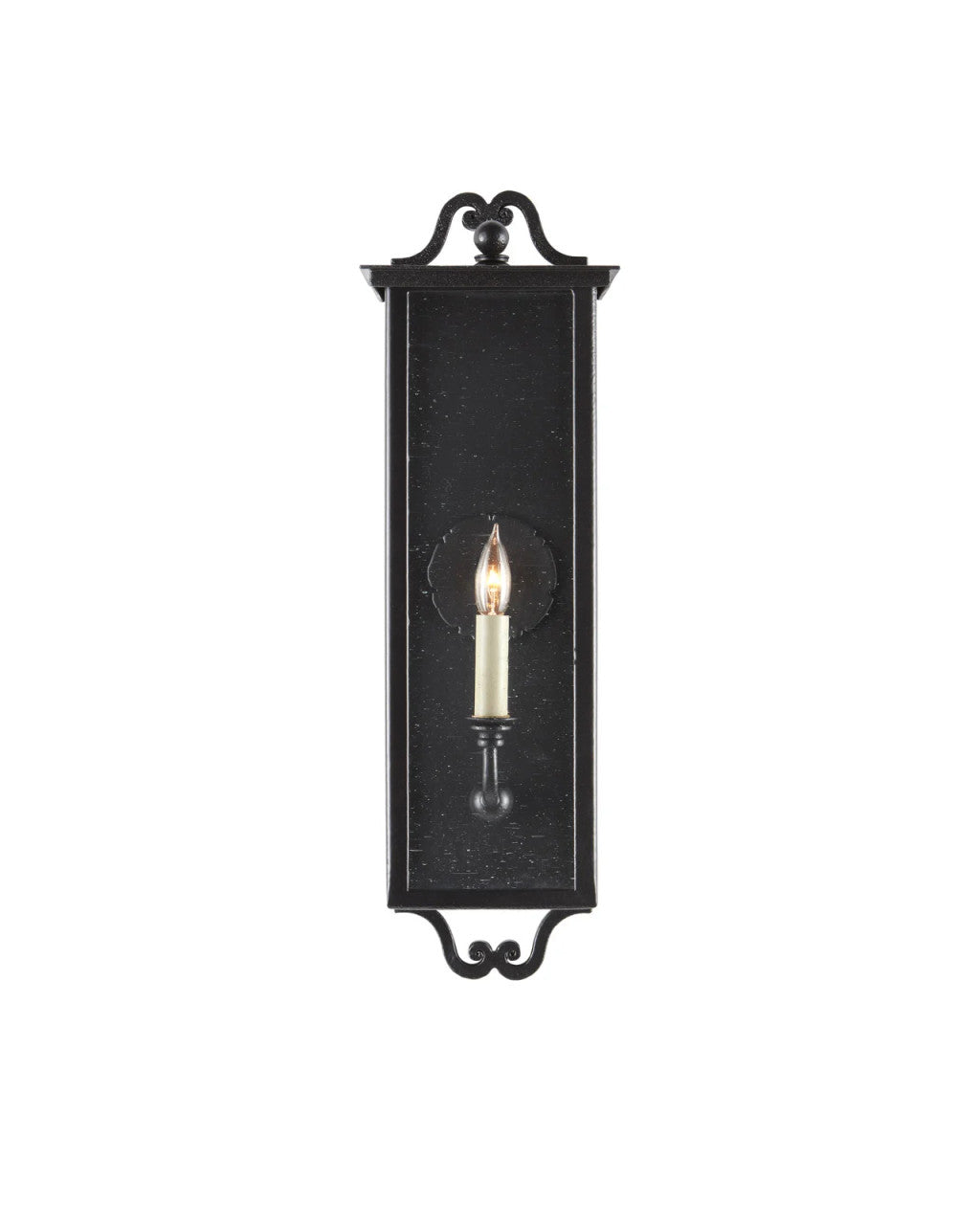 Giatti Small Outdoor Wall Sconce, Currey and Company 5500-0009