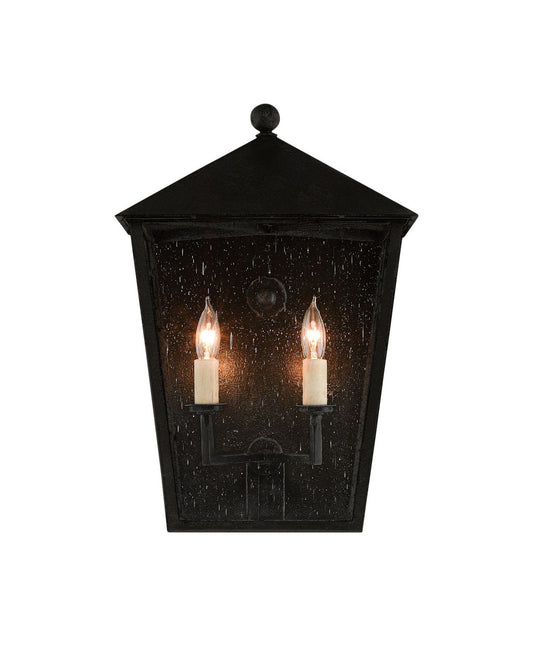 Bening Medium Outdoor Wall Sconce Currey and Company 5500-0011