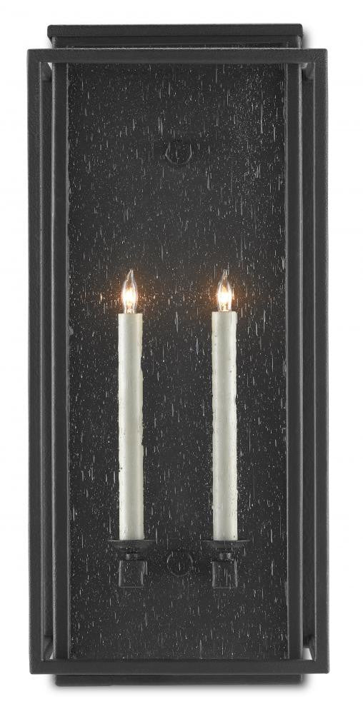 Wright Medium Outdoor Wall Sconce Currey and Company 5500-0041