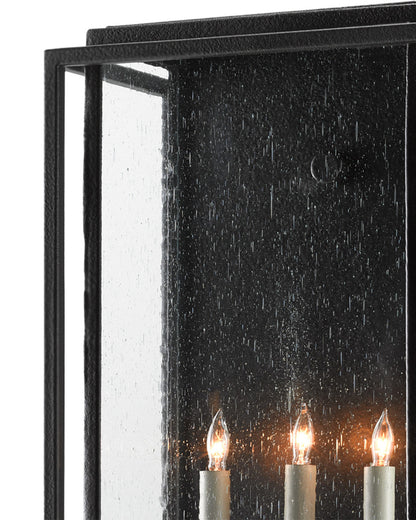 Wright Large Outdoor Wall Sconce Currey and Company 5500-0042