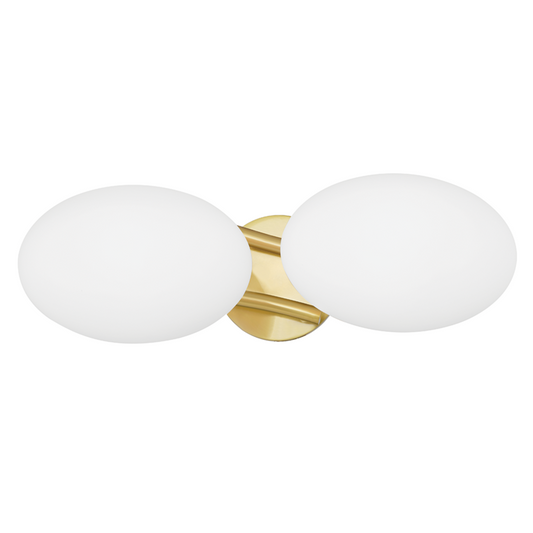 Hudson Valley Wagner Bath Vanity Aged Brass