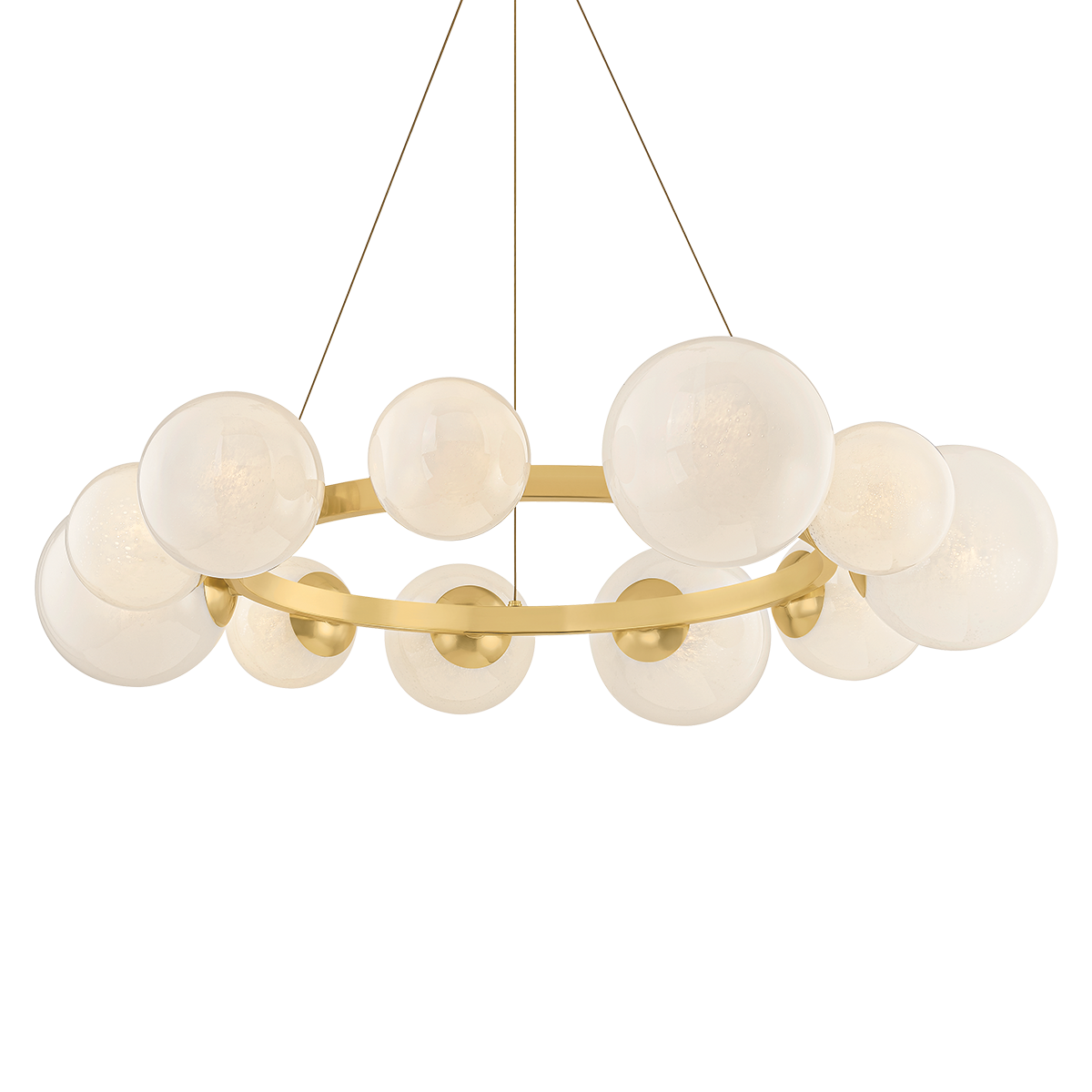 Hudson Valley Pacama 11-Light Chandelier Aged Brass
