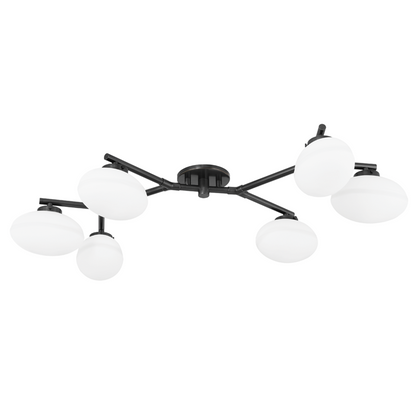 Hudson Valley Wagner Semi-Flush Mount Old Bronze