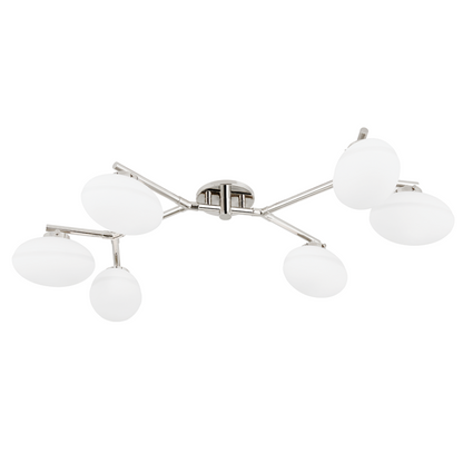 Hudson Valley Wagner Semi-Flush Mount Polished Nickel