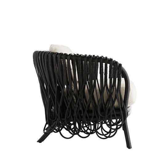 Strata Black Lounge Chair