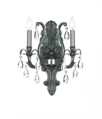 Crystorama Dawson Wall Sconce Pewter