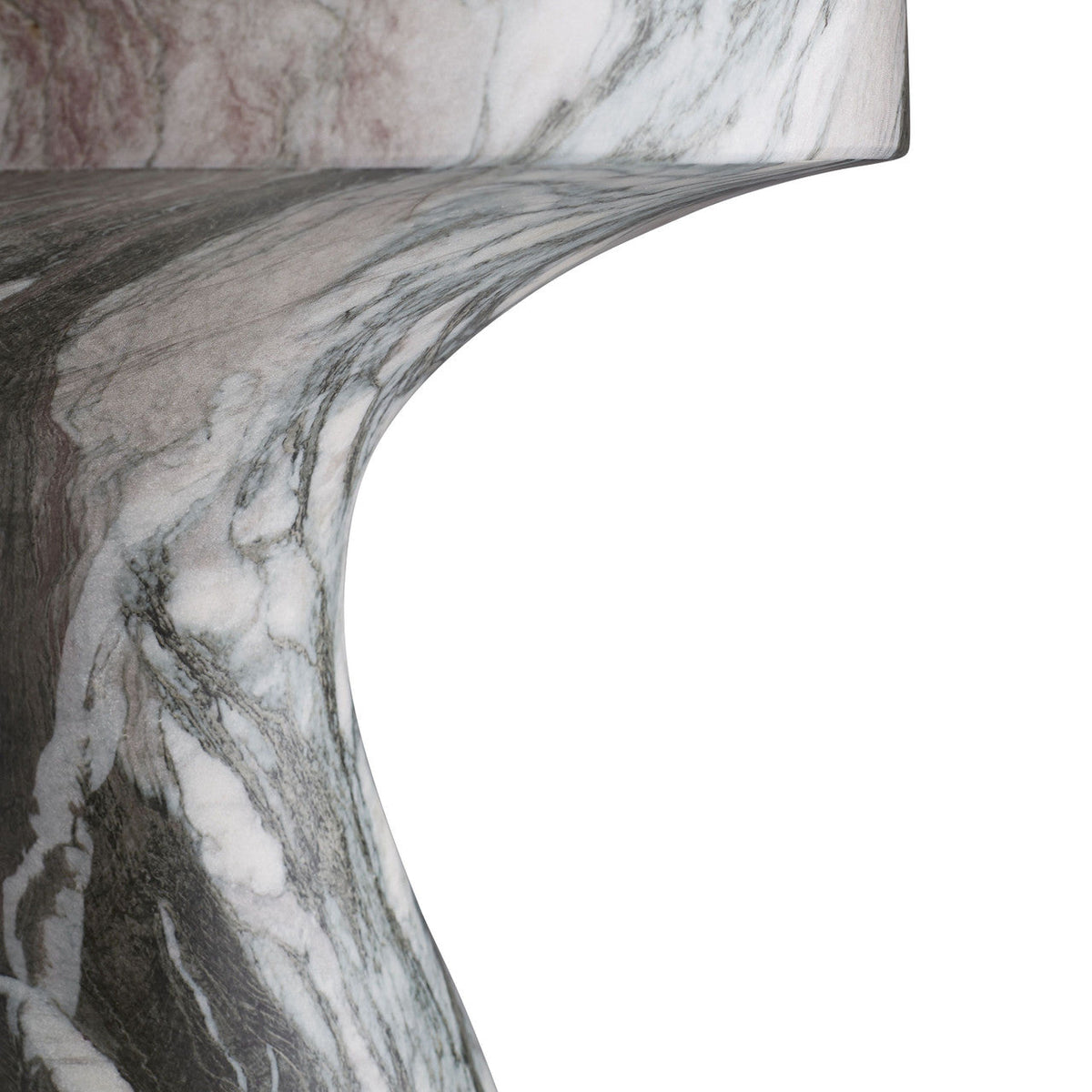 Serafina Large Accent Table Verde Faux Marble