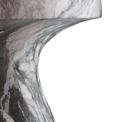 Serafina Large Accent Table Verde Faux Marble