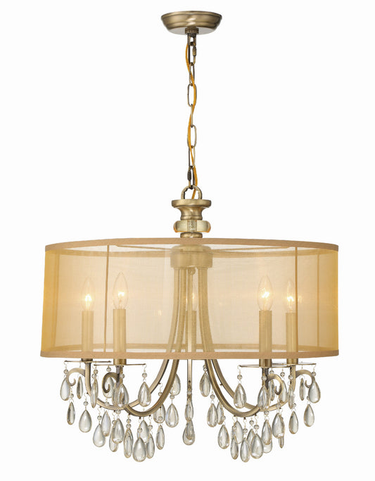Crystorama Hampton Chandelier Polished Chrome