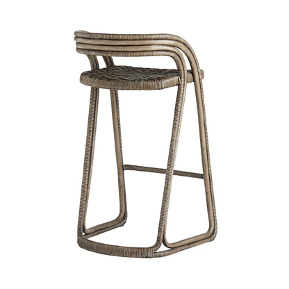 Arteriors Home Harrington Bar Stool Gray