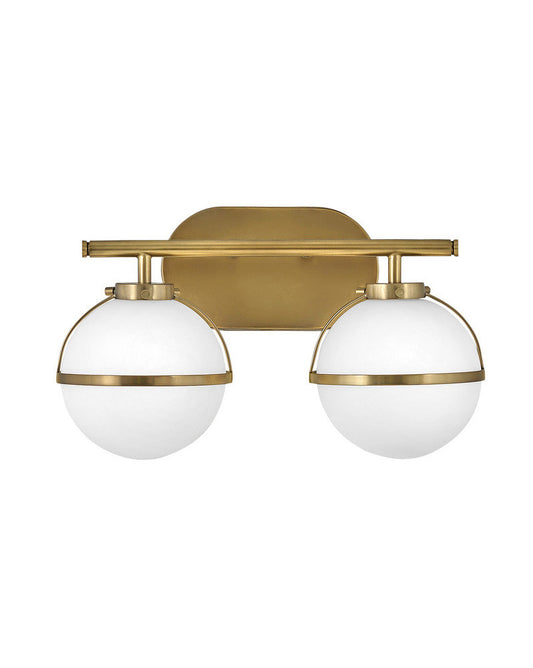 Hinkley Hollis LED Bath Vanity Light Brass, Steel, Heritage Brass