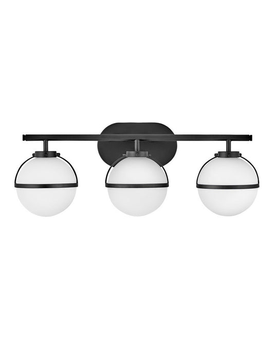 Hinkley Hollis Bath Vanity Light Black