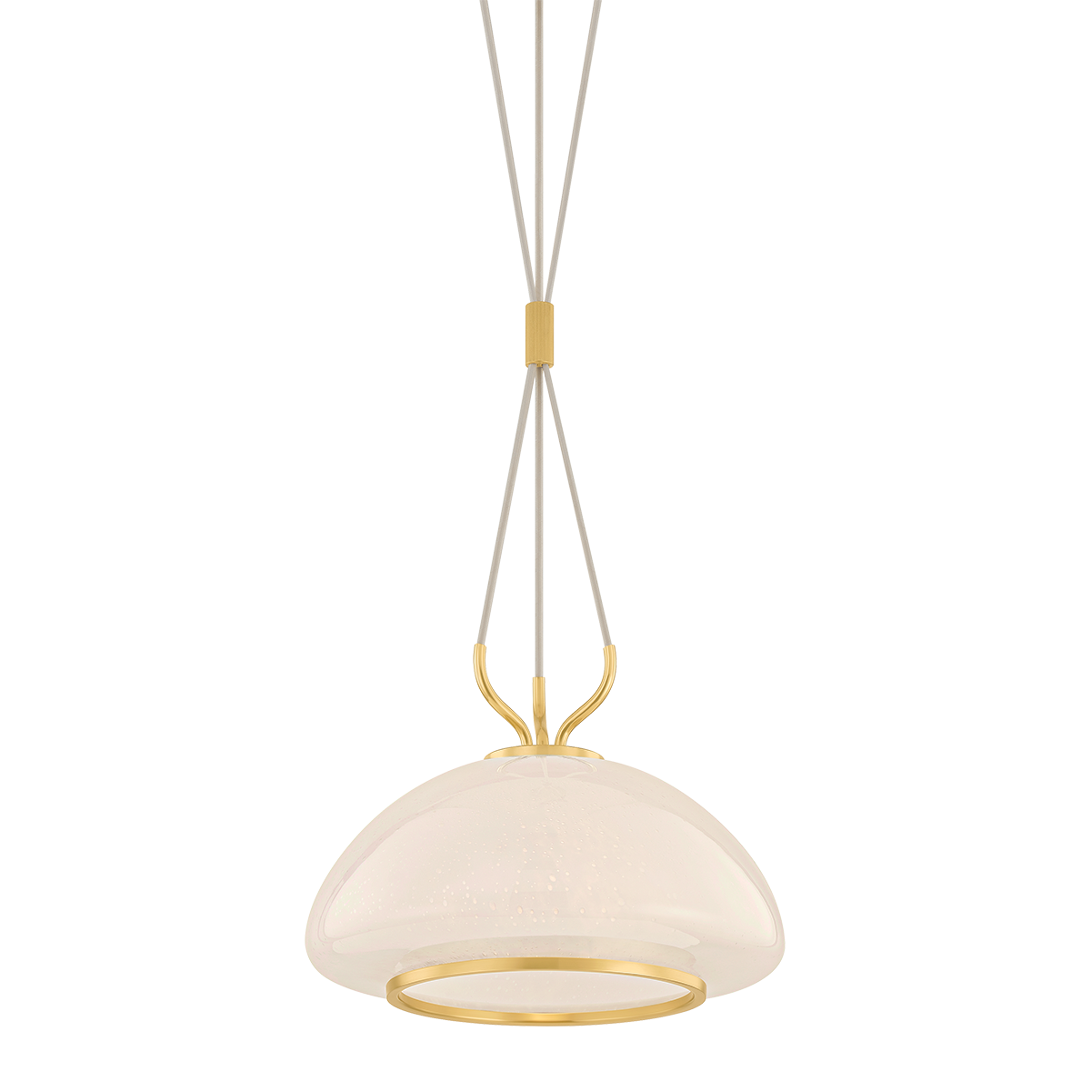 Hudson Valley Baudette 14.25" Pendant Aged Brass