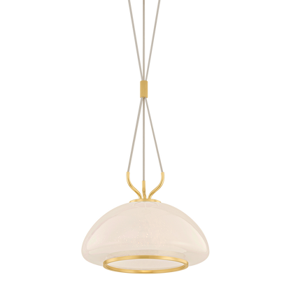 Hudson Valley Baudette 14.25" Pendant Aged Brass