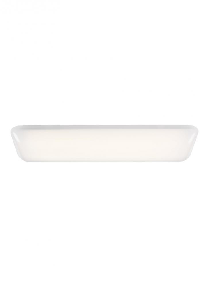 Generation Lighting Kolmar Two Foot LED Ceiling Flush Mount White