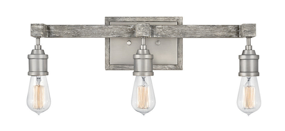 Hinkley Denton Bath Vanity Light Pewter